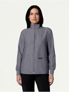 Ceri Essential 6-Pocket Scrub Jacket